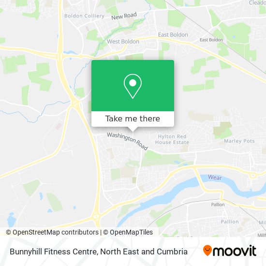 Bunnyhill Fitness Centre map