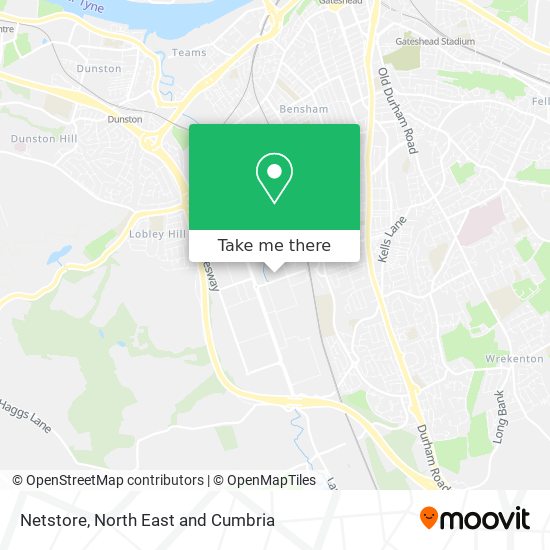 Netstore map