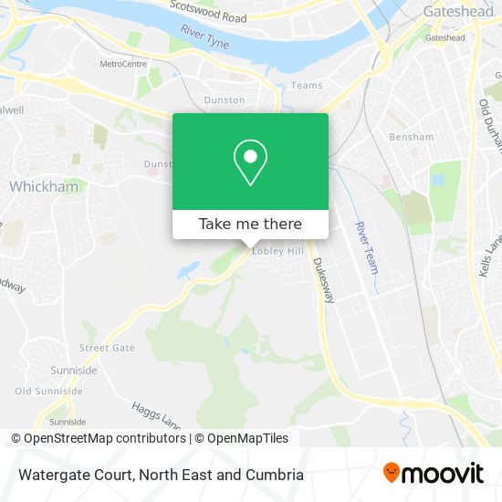 Watergate Court map