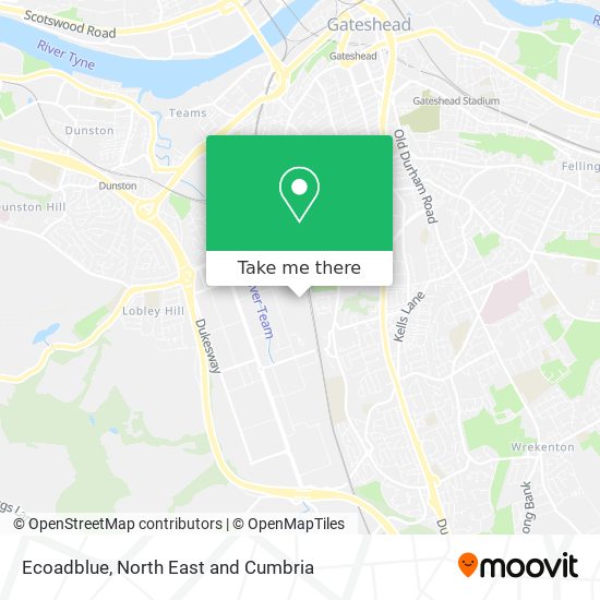 Ecoadblue map