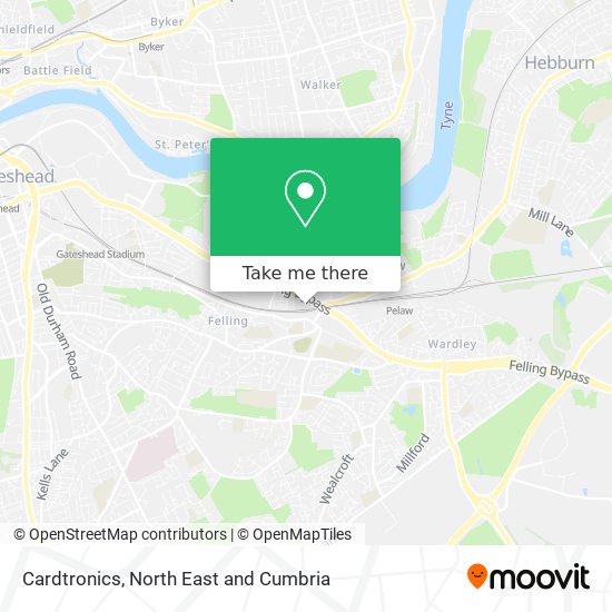 Cardtronics map