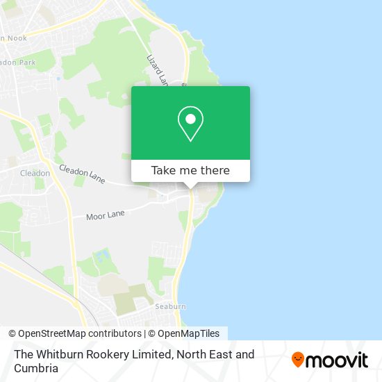 The Whitburn Rookery Limited map