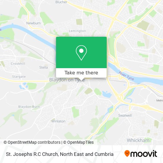 St. Josephs R.C Church map