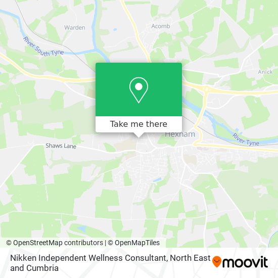 Nikken Independent Wellness Consultant map