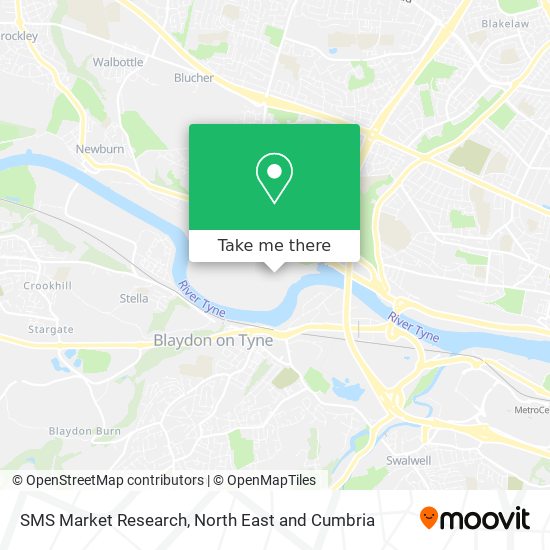 SMS Market Research map