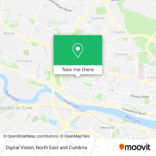 Digital Vision map
