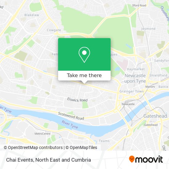 Chai Events map