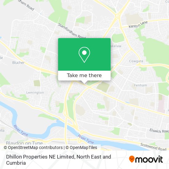 Dhillon Properties NE Limited map