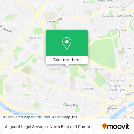 Allguard Legal Services map