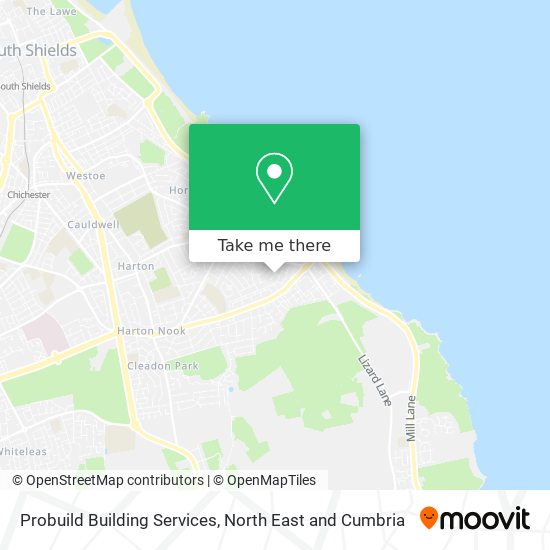 Probuild Building Services map