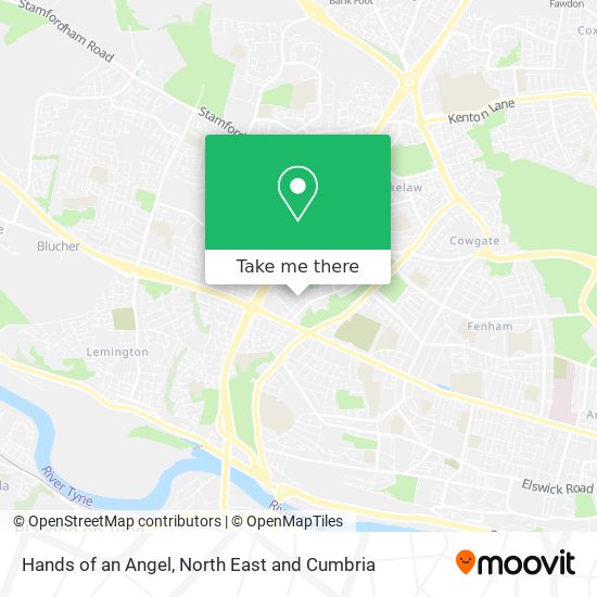 Hands of an Angel map