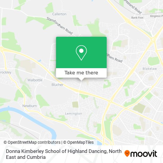 Donna Kimberley School of Highland Dancing map