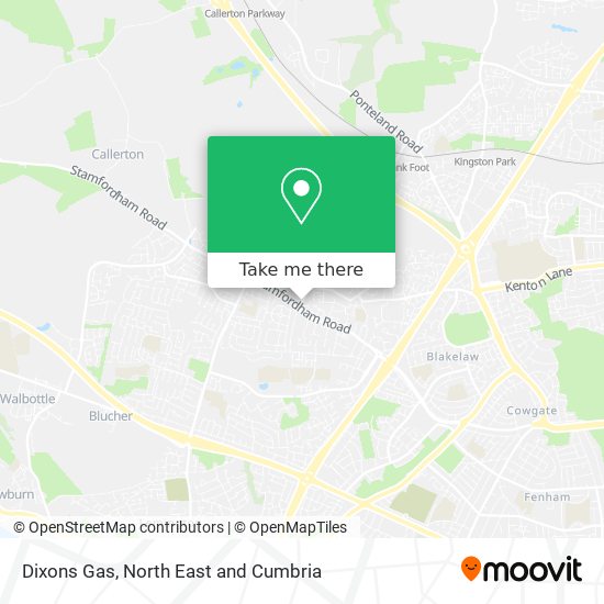 Dixons Gas map