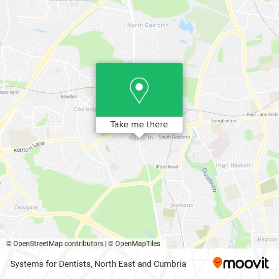 Systems for Dentists map