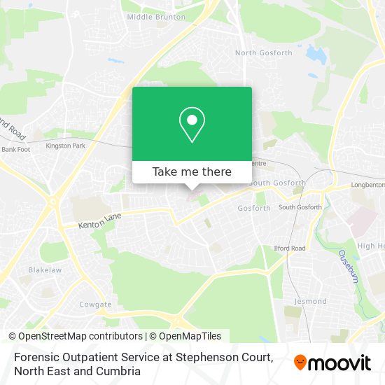Forensic Outpatient Service at Stephenson Court map