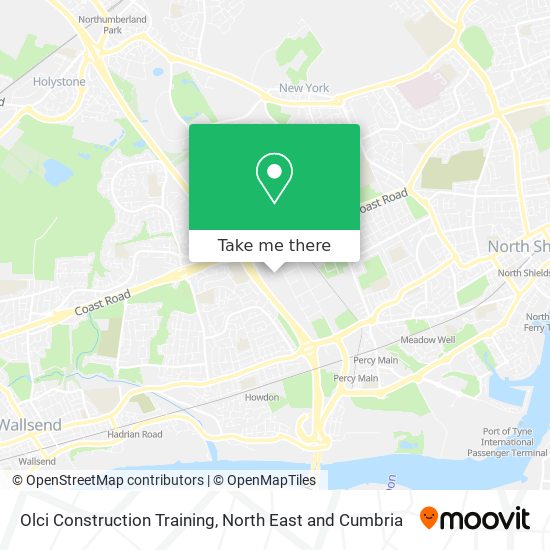 Olci Construction Training map