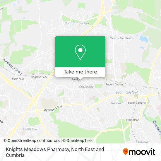 Knights Meadows Pharmacy map