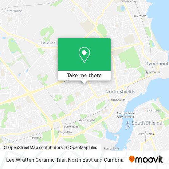 Lee Wratten Ceramic Tiler map
