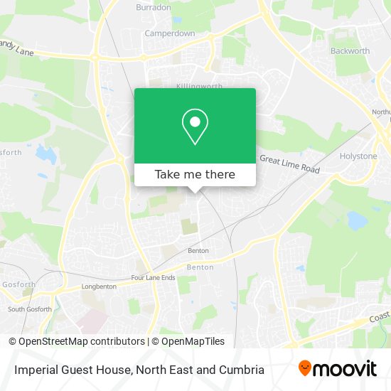 Imperial Guest House map