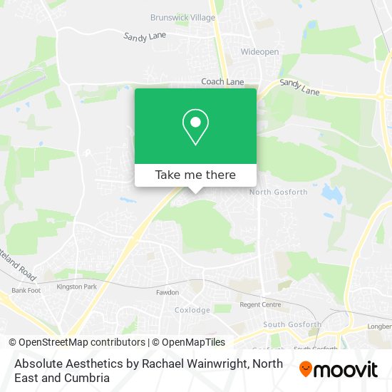 Absolute Aesthetics by Rachael Wainwright map