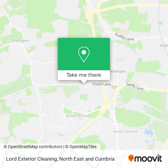 Lord Exterior Cleaning map
