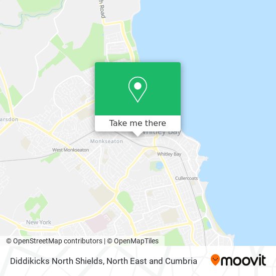 Diddikicks North Shields map