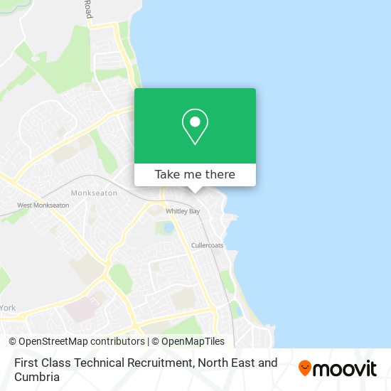 First Class Technical Recruitment map