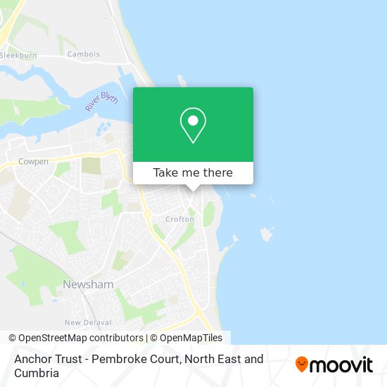 Anchor Trust - Pembroke Court map