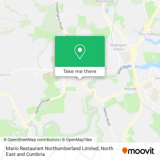 Mario Restaurant Northumberland Limited map