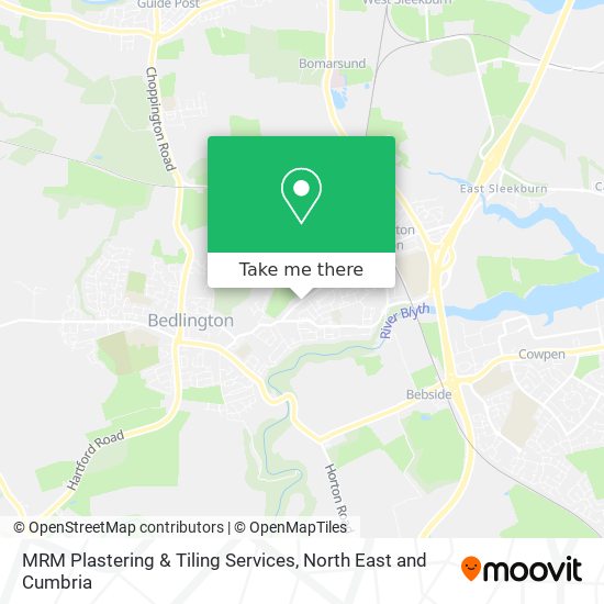 MRM Plastering & Tiling Services map
