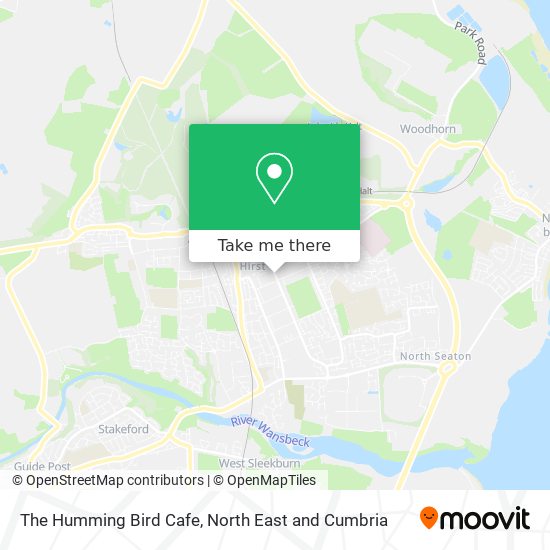 The Humming Bird Cafe map