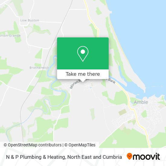 N & P Plumbing & Heating map