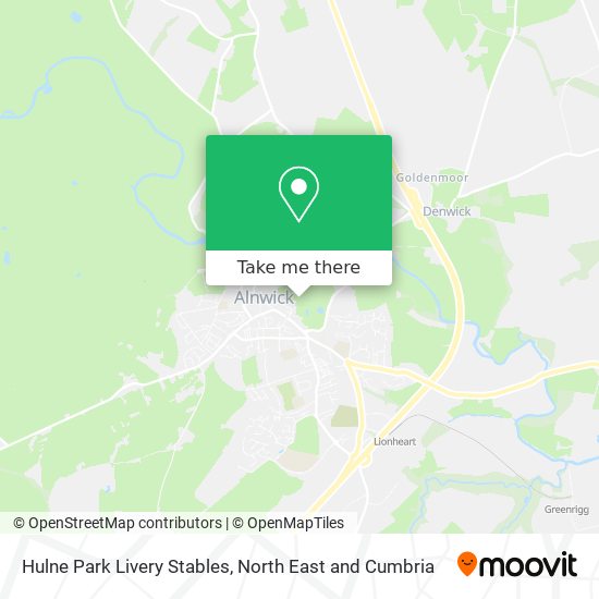Hulne Park Livery Stables map
