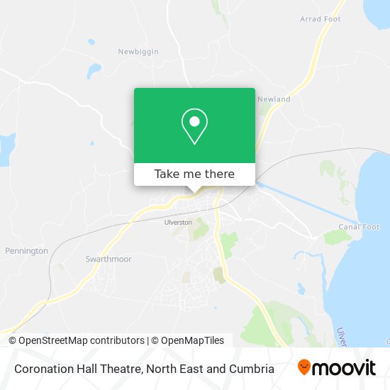 Coronation Hall Theatre map