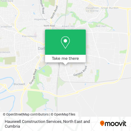 Hauxwell Construction Services map