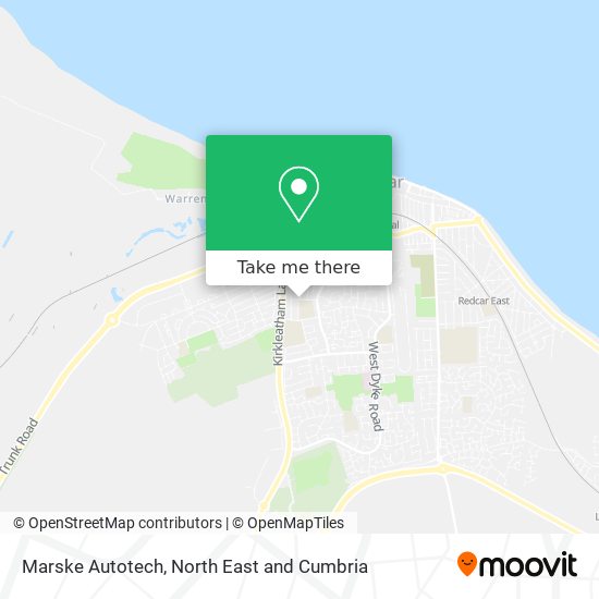 Marske Autotech map