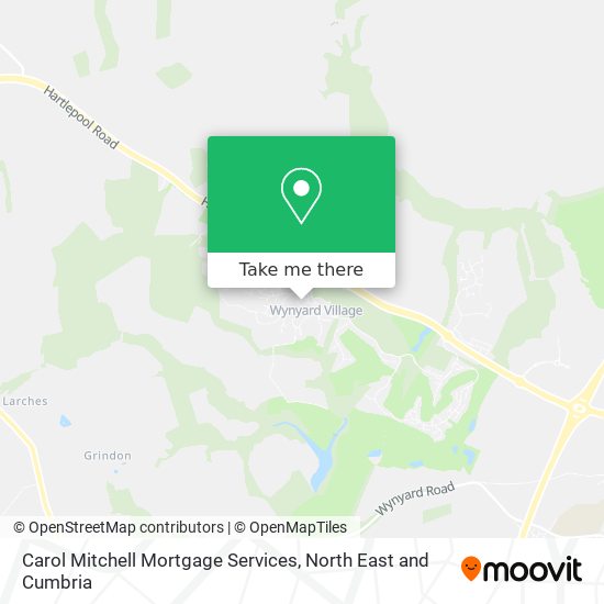 Carol Mitchell Mortgage Services map