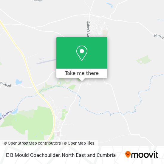 E B Mould Coachbuilder map
