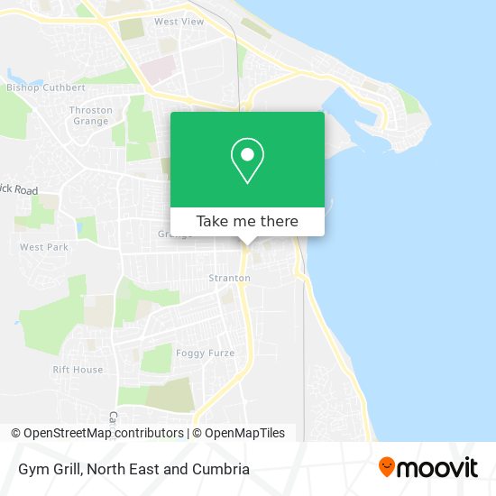 Gym Grill map