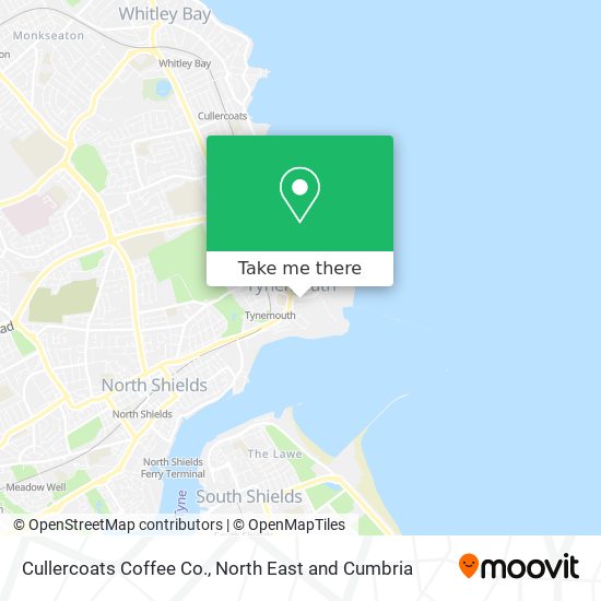 Cullercoats Coffee Co. map