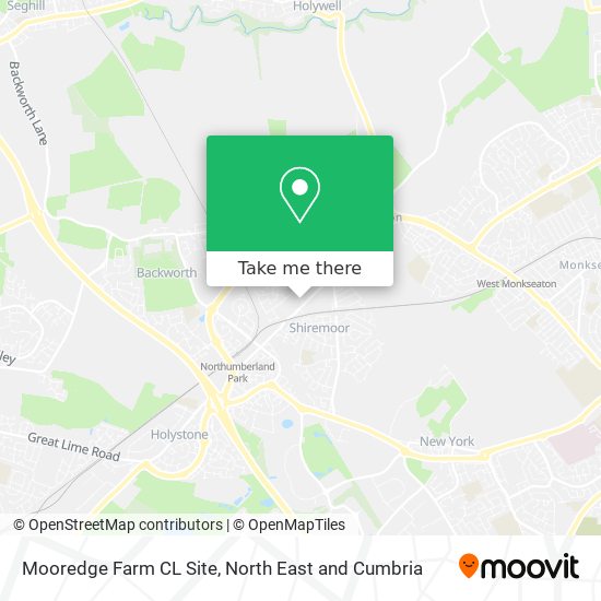 Mooredge Farm CL Site map
