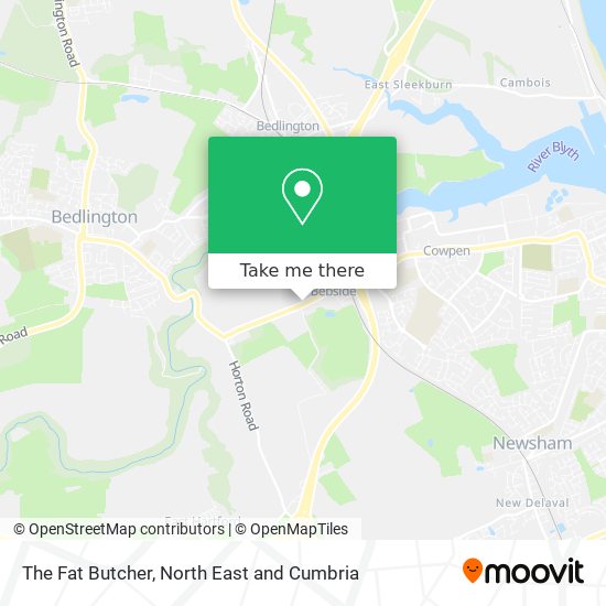 The Fat Butcher map