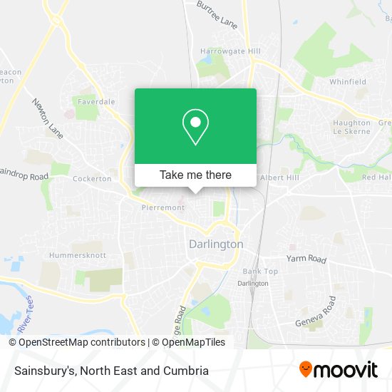 Sainsbury's map