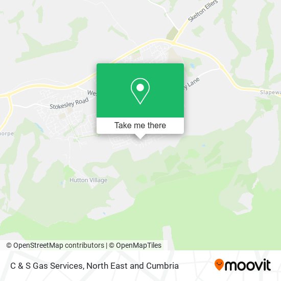 C & S Gas Services map