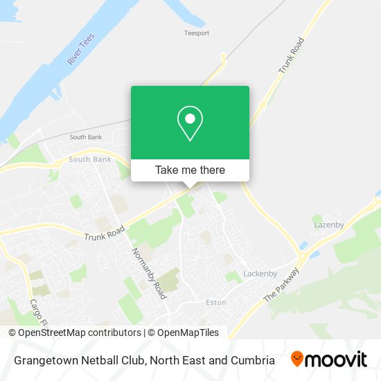 Grangetown Netball Club map