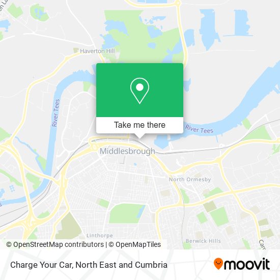 Charge Your Car map