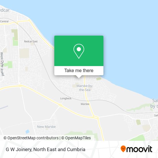 G W Joinery map