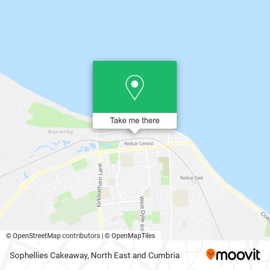 Sophellies Cakeaway map