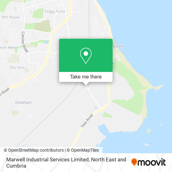 Marwell Industrial Services Limited map