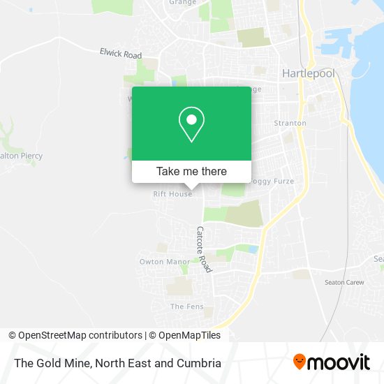 The Gold Mine map